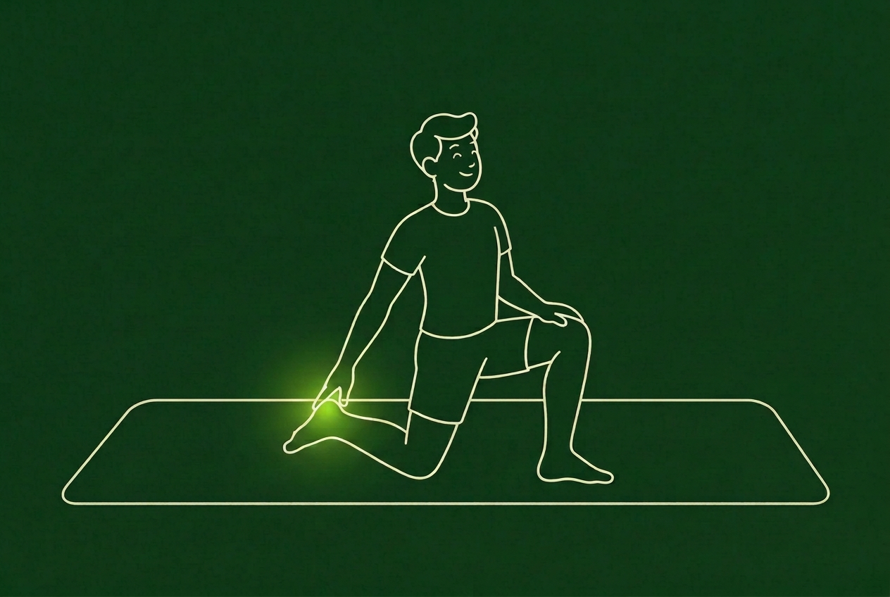 Pose 4 of the athlete mobility category