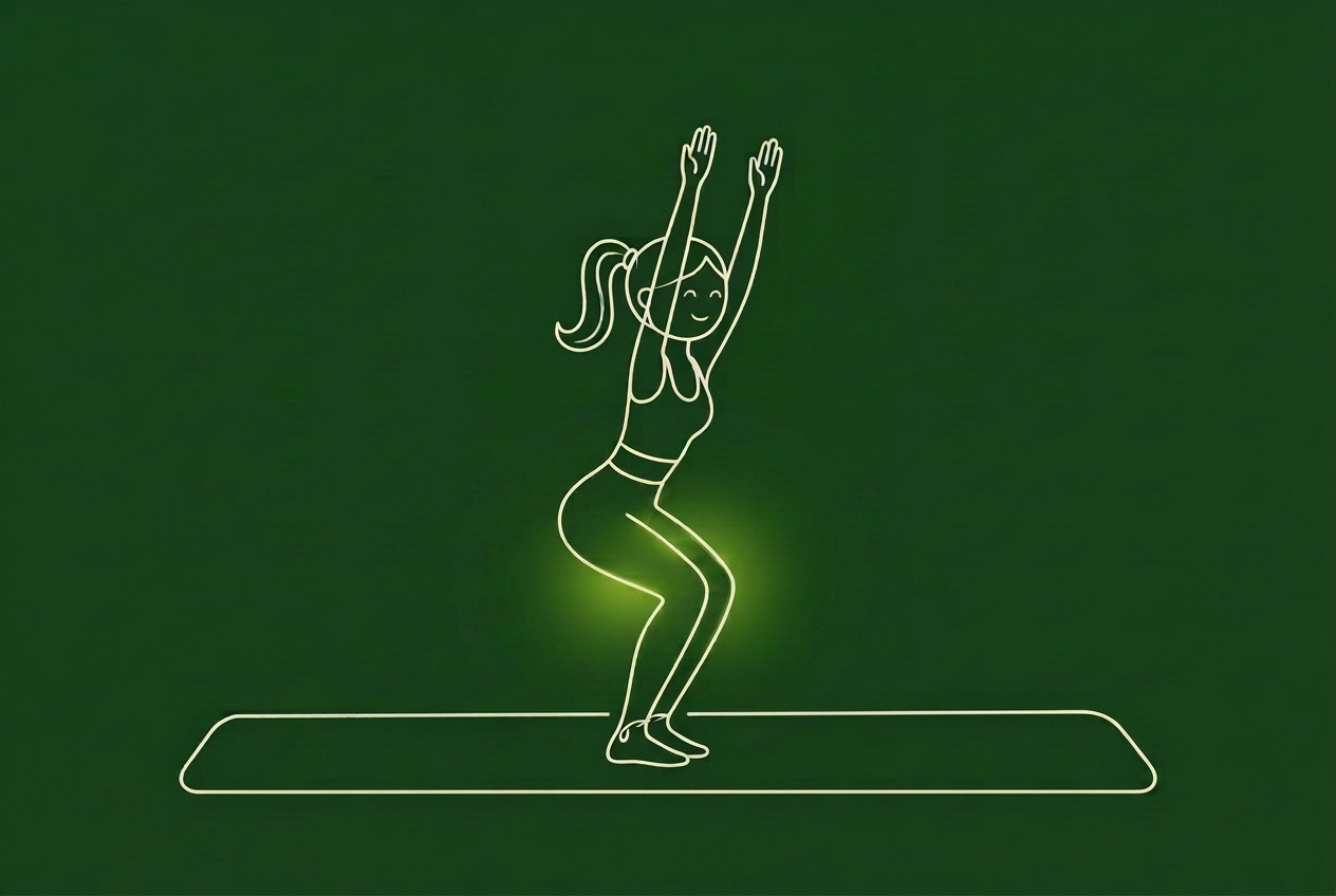Pose 1 of the strength category