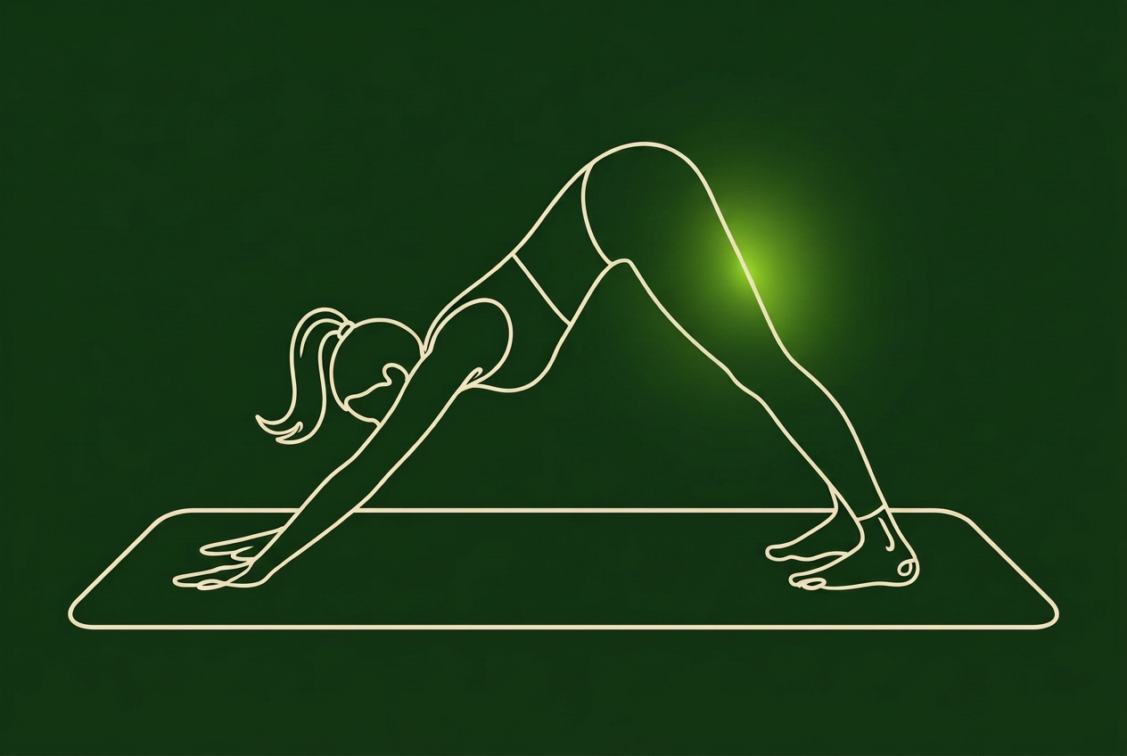 Pose 3 of the morning flow category